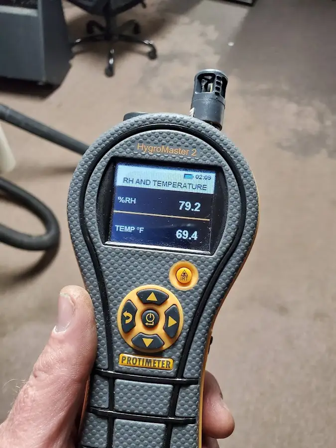 Moisture meter humidity assessment for Fire & Smoke Damage Restoration in Latrobe